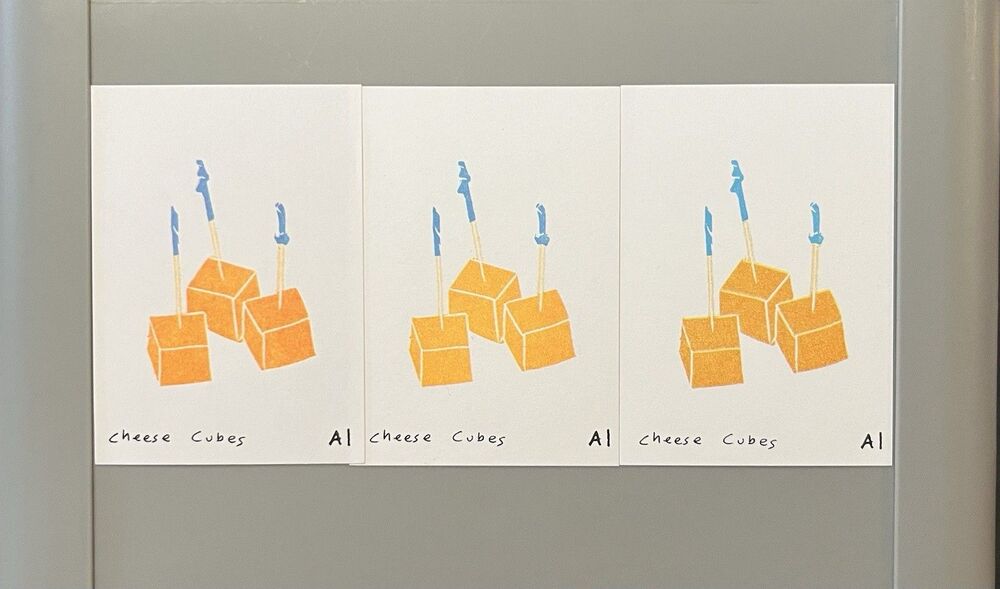 Ana Inciardi Mini Print Variant Set - Cheese Cubes